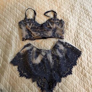 Victoria secret matching lingerie set
